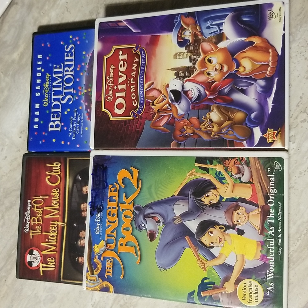 Lot of Disney dvds